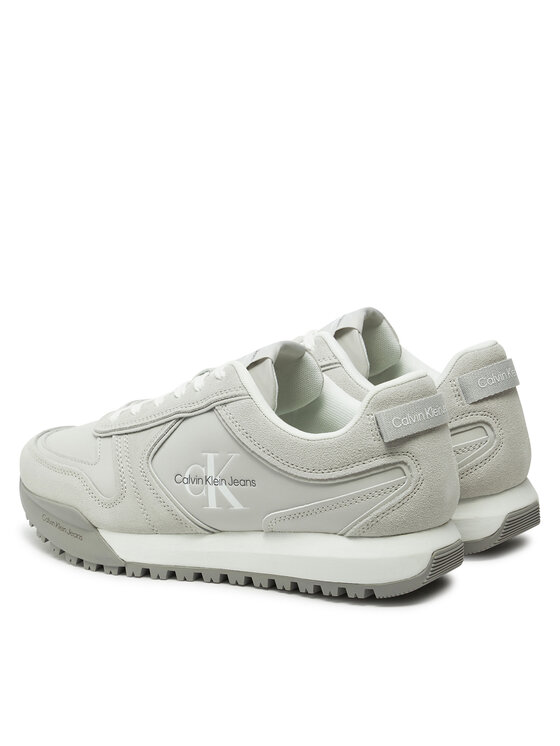 Calvin Klein Jeans Calvin Klein Jeans Сникърси Toothy Runner Irregular Lines YM0YM00624 Сив