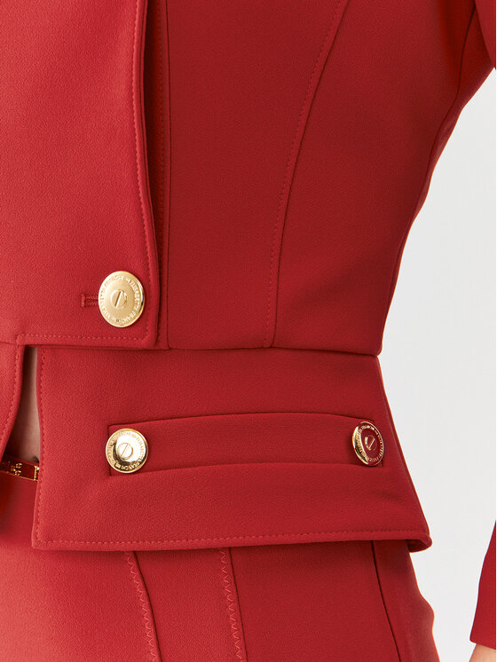 Elisabetta Franchi Giacca da abito GI 066 36E2 V580 Rosso Regular