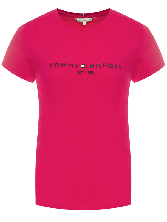 Tommy Hilfiger Tommy Hilfiger T-shirt Essential WW0WW26868 Rosa Regular Fit