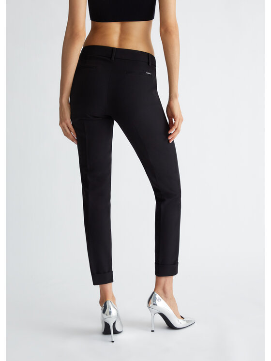 Liu Jo Liu Jo Pantalone da abito WXX046T789622222 Nero Regular Fit