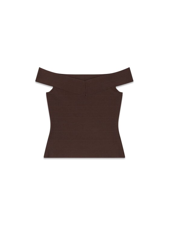 Guess Guess Sweter 184025 Brązowy