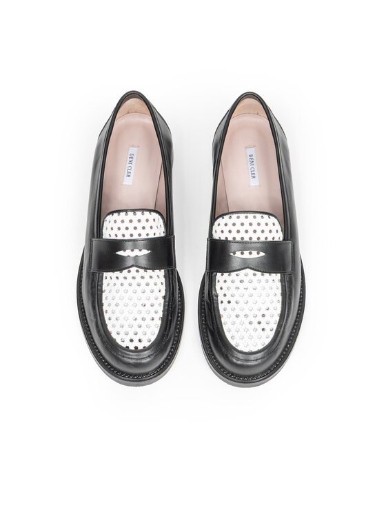 Deni Cler Milano Deni Cler Milano Mokasyny T-DC-B318-F2-77-91-1 Biały