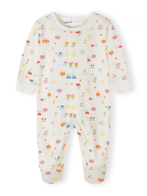 minoti minoti Komplet pajacy 28BABYPACK1 Zielony Regular Fit
