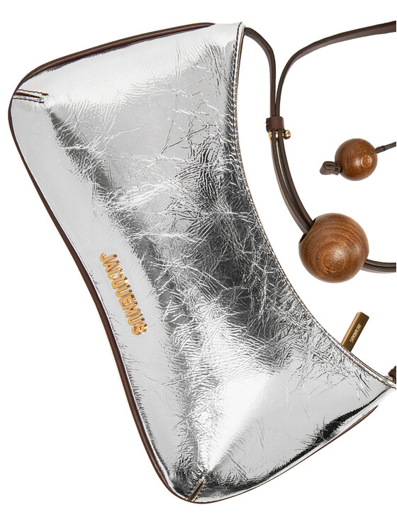 JACQUEMUS JACQUEMUS Torbica Le Bisou Perle 24H231BA057-3192 Srebrna