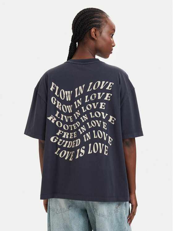 BOSS BOSS T-shirt Eboys 50566831 Blu scuro Relaxed Fit