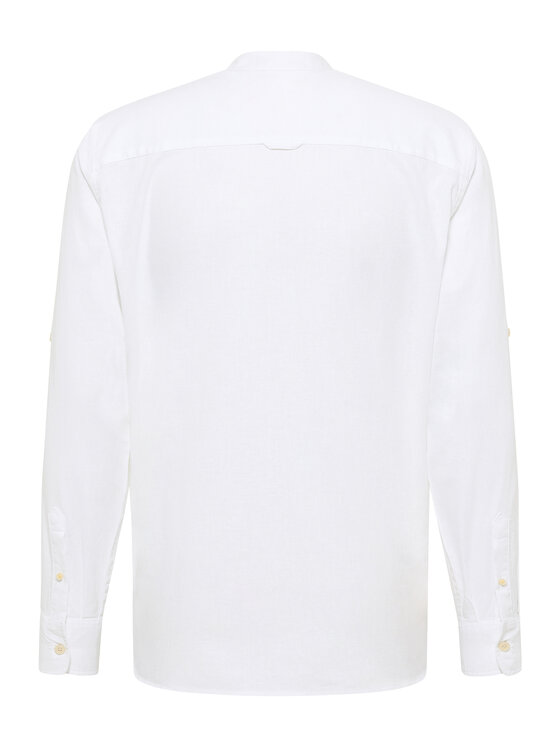 Mustang Mustang Camicia Yuma 1016469 Bianco Regular Fit