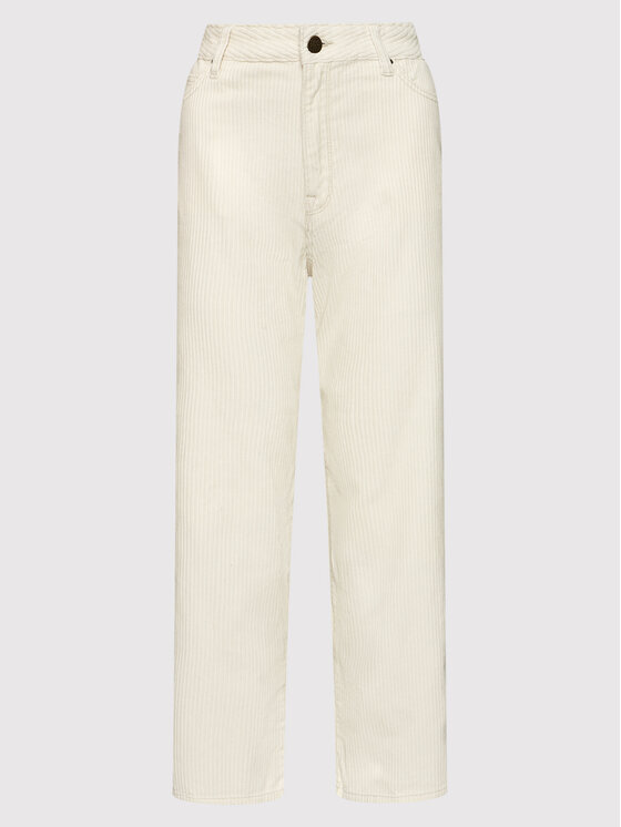 Lee Lee Džinsai Wide Leg L31ZQU79 112139903 Smėlio Regular Fit