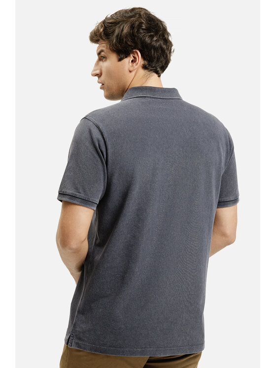 Cross Jeans Cross Jeans Polo 16144-462 Niebieski Regular Fit
