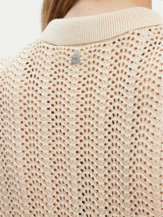 Roxy Roxy Плажна рокля ERJSW03650 Бежов Regular Fit