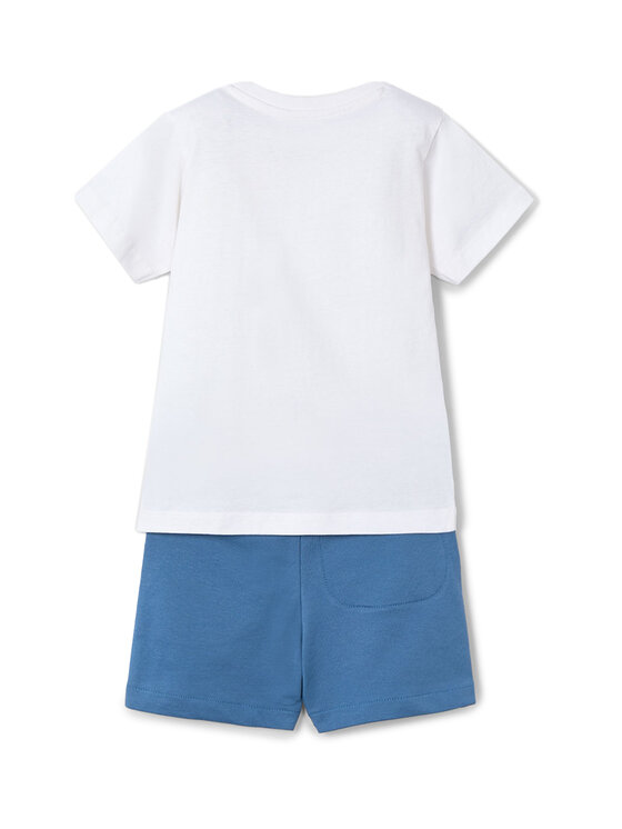 Mayoral Mayoral Set tricou și pantaloni scurți 3611 Albastru Regular Fit