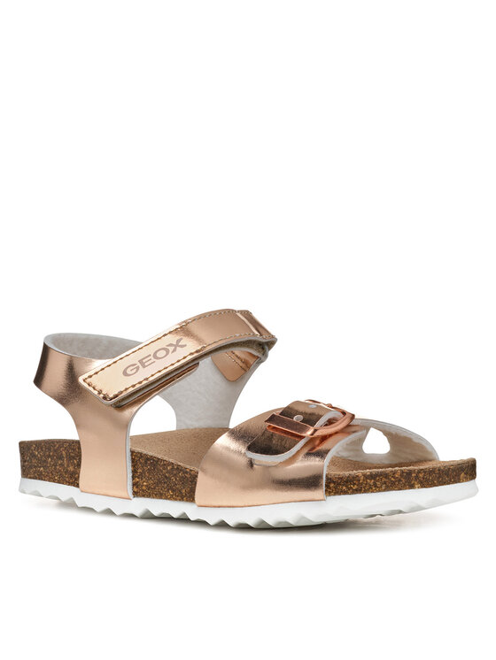 Geox Geox Sandale J Adriel J028MC 000BN C8124 M Aur roz