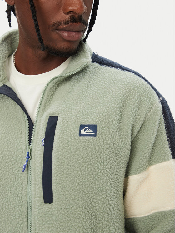 Quiksilver Quiksilver Fleecejacke EQYPF03091 Hellgrün Comfort Fit