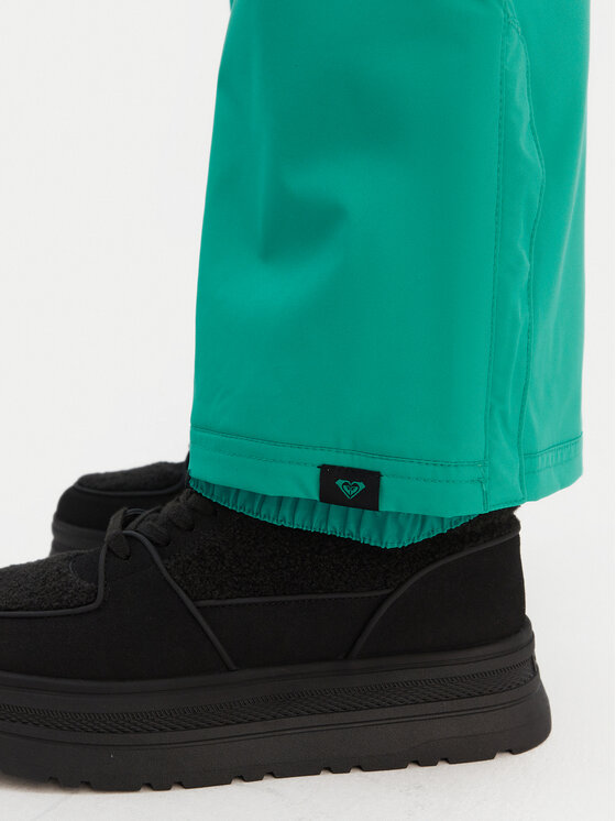 Roxy Roxy Hlače za snowborad Backyard ERJTP03299 Zelena Tailored Fit