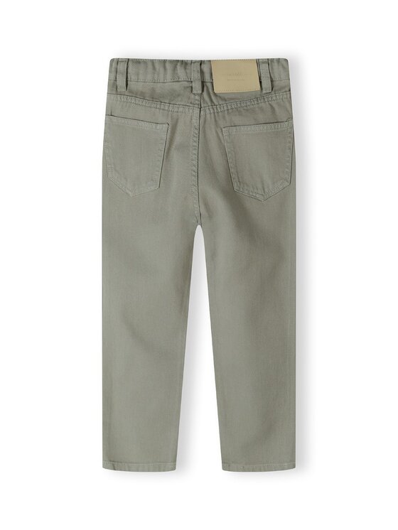 MINOTI MINOTI Spodnie materiałowe 22pant49 Khaki Regular Fit