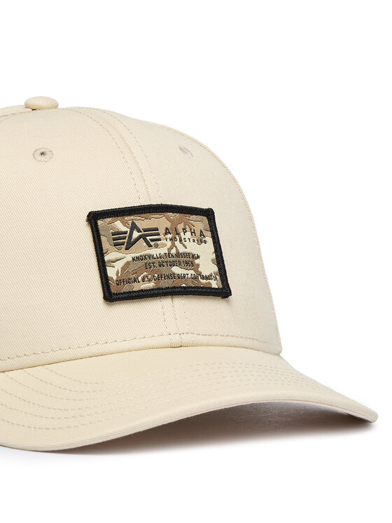 Alpha Industries Alpha Industries Cappellino Crew Camo 156903 Écru