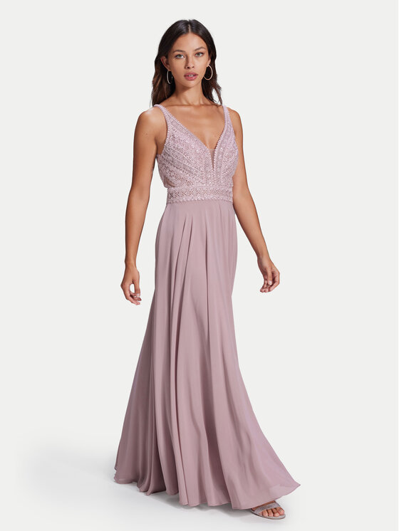 Hey Kyla Swing Rochie de seară 5AH005HK Roz Slim Fit