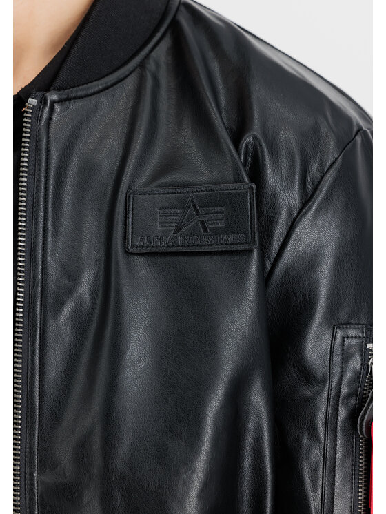 Alpha Industries Alpha Industries Kurtka bomber AI.106108-03-M Czarny Slim Fit