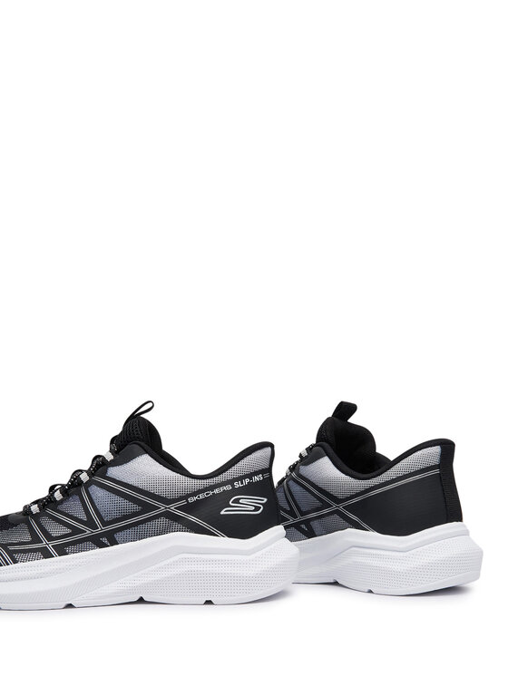 Skechers Skechers Αθλητικά Microspec Velocity - Grid-Shift 404220L/BKSL Μαύρο