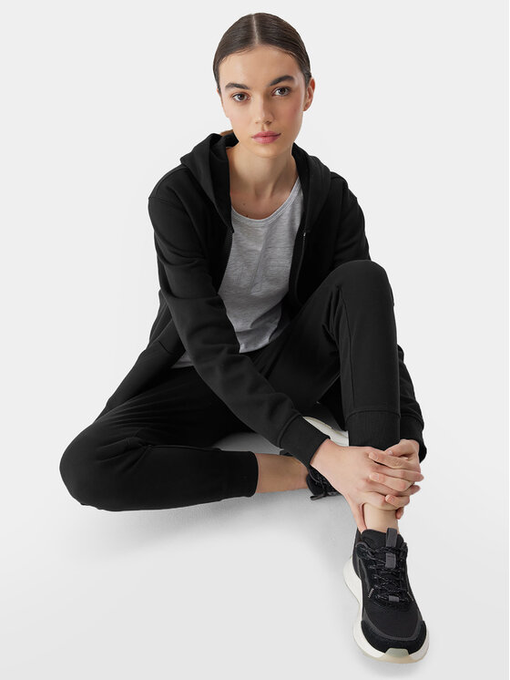 4F 4F Світшот 4FWSS24TSWSF0956 Чорний Regular Fit