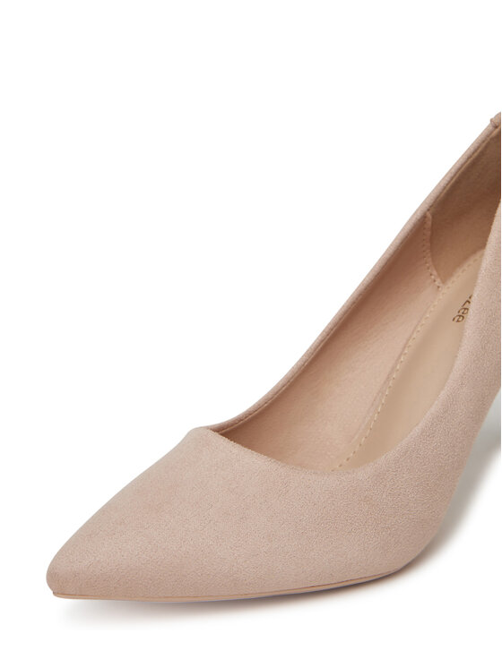 DeeZee DeeZee Pantofi cu toc subțire DZ002 Bej
