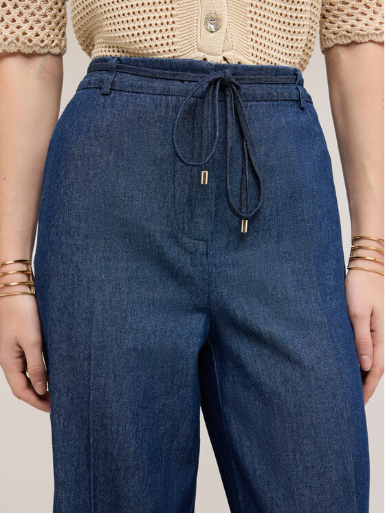 Motivi Motivi Jeansy P472Q004604N034 Niebieski Over Fit