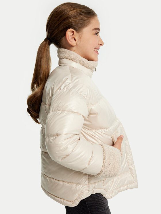 Mayoral Mayoral Зимно яке 7485 Бежов Regular Fit