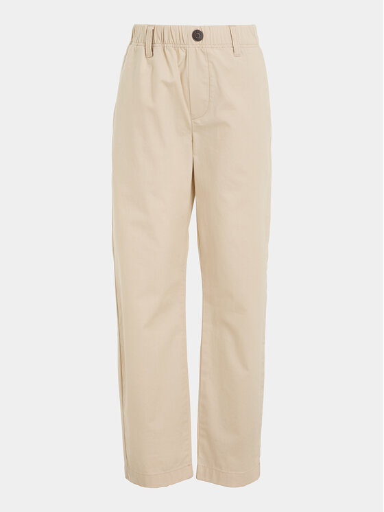 Tommy Hilfiger Tommy Hilfiger Szövet nadrág KB0KB08895 Bézs Regular Fit