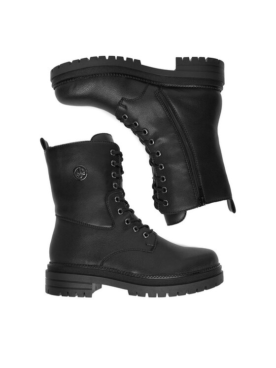 Rieker Rieker Šnurovacia obuv CEO-Y3115-00 Čierna