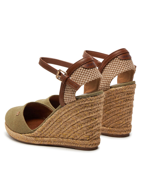 Wrangler Wrangler Еспадрильї Brava Women Wedge 20241056 Хакі