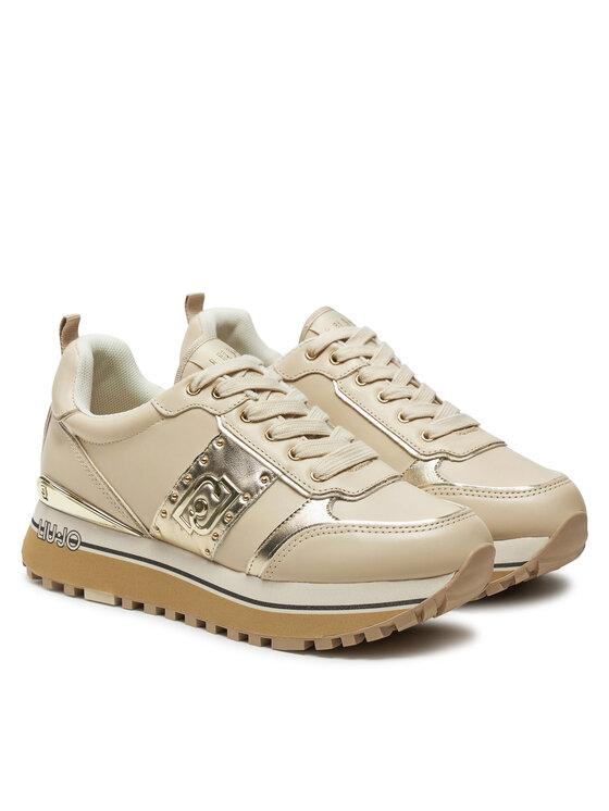 Liu Jo Liu Jo Αθλητικά Maxi Wonder 71 BF4003 P0102 Μπεζ