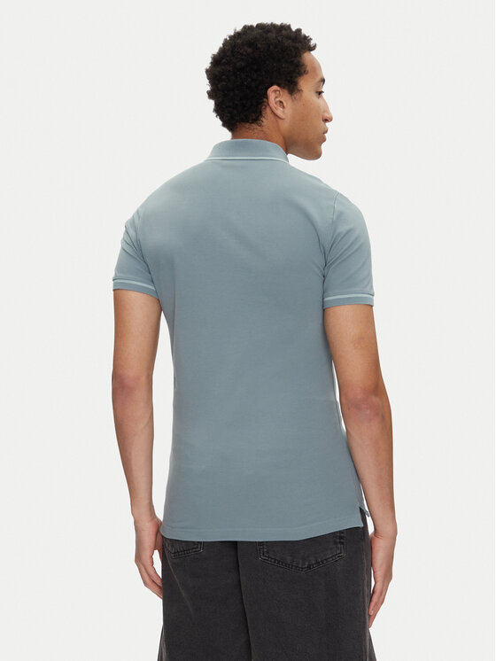 Calvin Klein Jeans Calvin Klein Jeans Polo marškinėliai J30J315603 Mėlyna Slim Fit