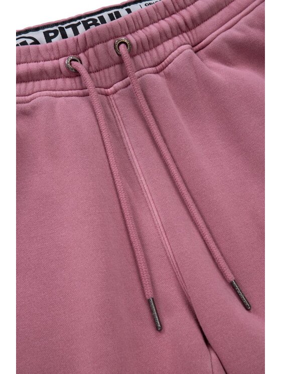 PITBULL PITBULL Spodnie dresowe Spodnie dresowe damskie Washed Manzanita II M/L Różowy Regular Fit