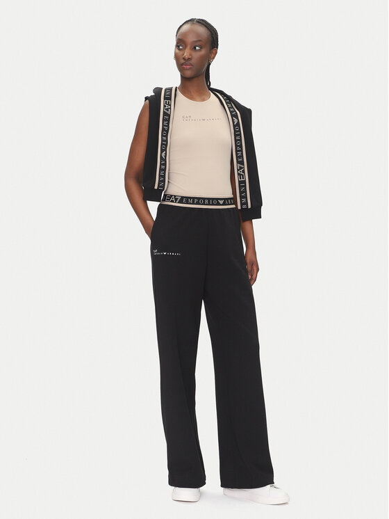 EA7 Emporio Armani EA7 Emporio Armani Spodnji del trenirke 7W000281 AF12501 UC001 Črna Regular Fit