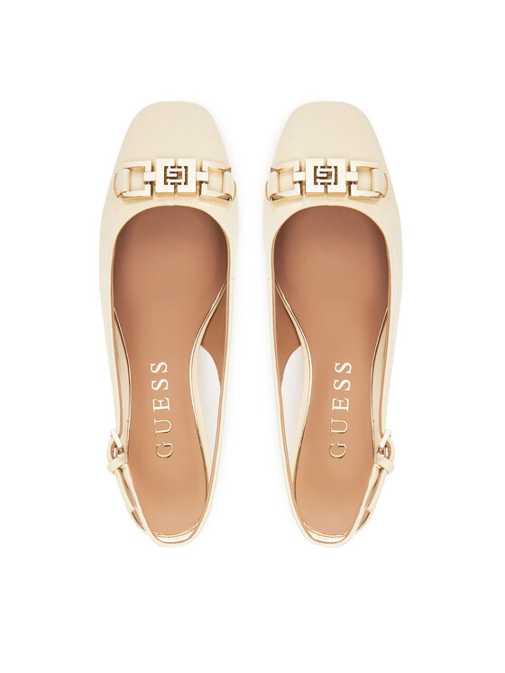 Guess Guess Czółenka FLTCL2 PAF05 Beżowy