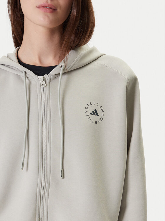 adidas by Stella McCartney adidas by Stella McCartney Felpa JX6781 Grigio Loose Fit