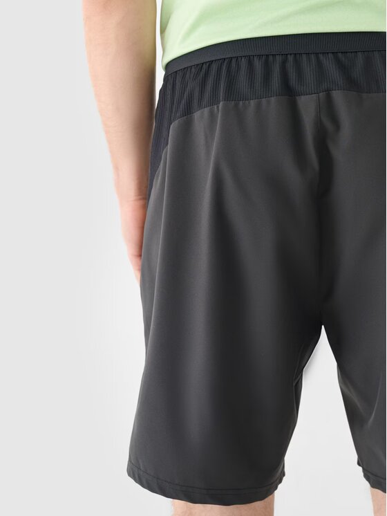 4F 4F Pantaloncini sportivi 4FWAW24TFSHM661-22S Nero Regular Fit
