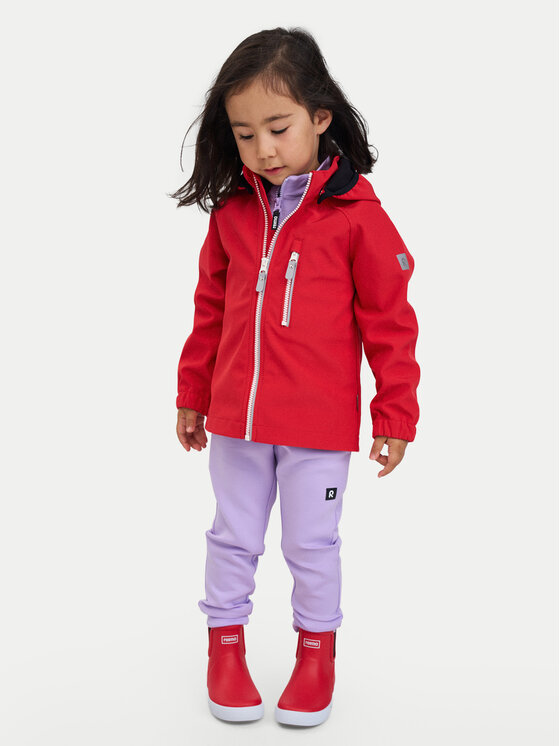Reima Reima Softshell jakna Vantti 5100009C Crvena Regular Fit