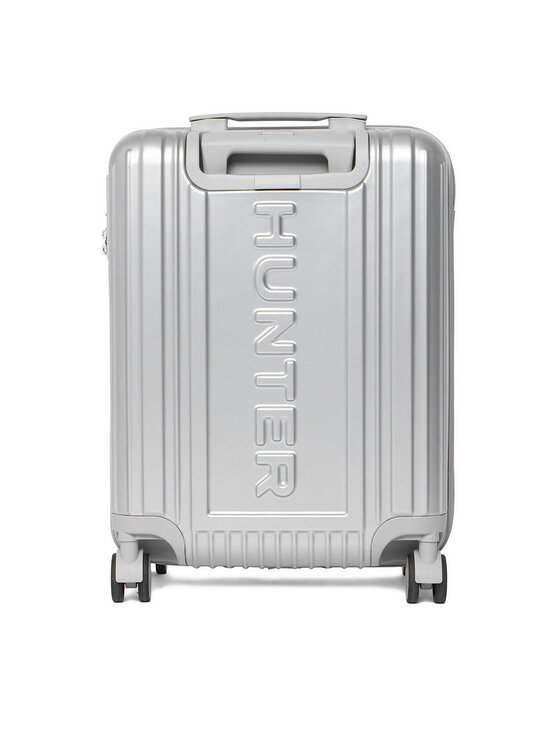 Hunter Hunter Rankinio bagažo lagaminas CEO-HUNTER-S-002-08-SILVER Sidabrinė