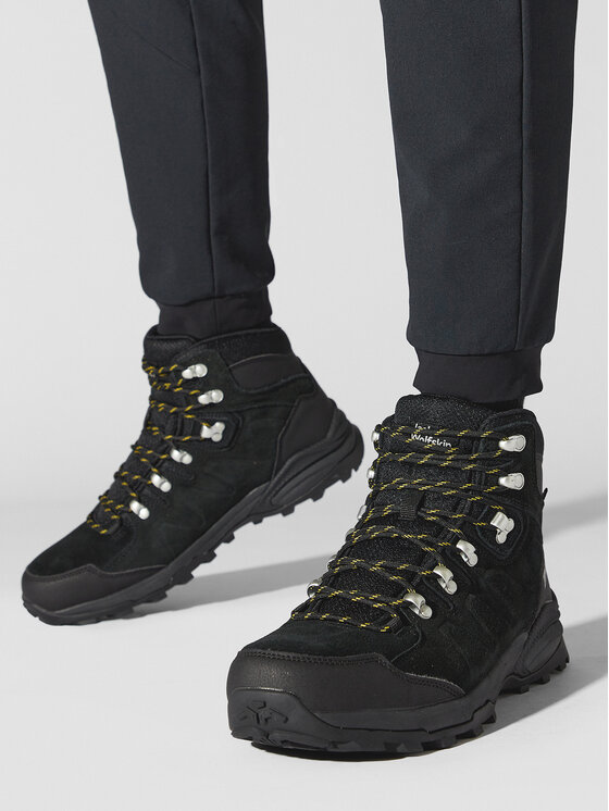 Jack Wolfskin Jack Wolfskin Scarpe da trekking Refugio Texapore Mid M 4049841 Nero