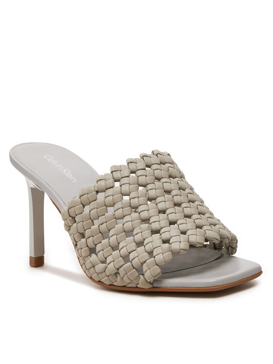 Calvin Klein Calvin Klein Iešļūcenes Heel Mule Sandal 70 Latt HW0HW02144 Bēšs