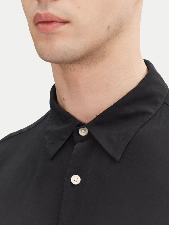 Jack & Jones Jack & Jones Koszula Joshua 12271078 Czarny Relaxed Fit