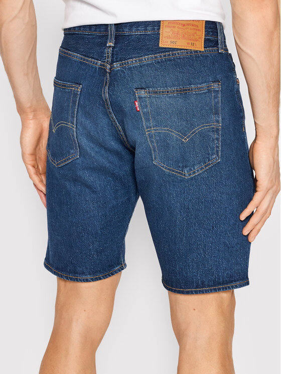 Levi's® Levi's® Džínové šortky 501® Hemmed 36512-0152 Tmavomodrá Regular Fit
