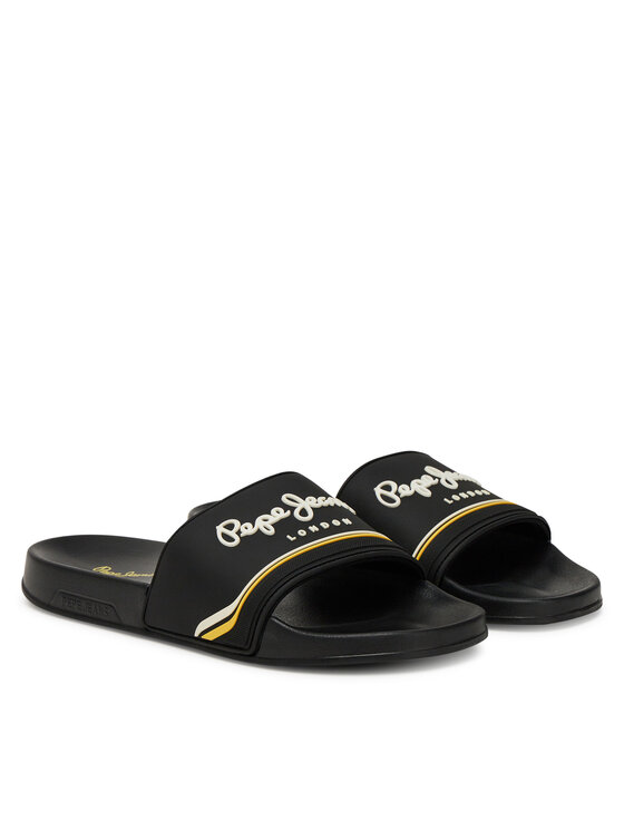 Pepe Jeans Pepe Jeans Шльопанці Slider Origin M PMS70160 Чорний