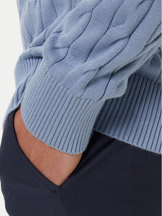 Tommy Hilfiger Tommy Hilfiger Pullover MW0MW33132 Himmelblau Regular Fit