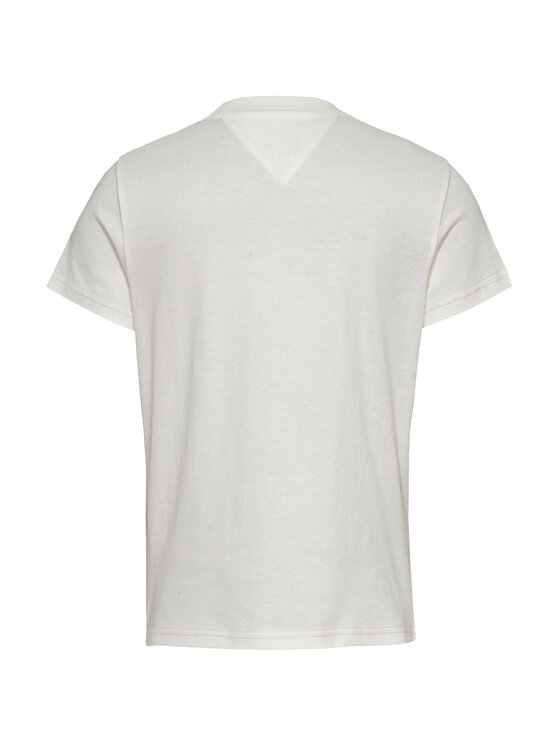 Tommy Jeans Tommy Jeans T-shirt Bubble DW0DW21338 Bijela Regular Fit