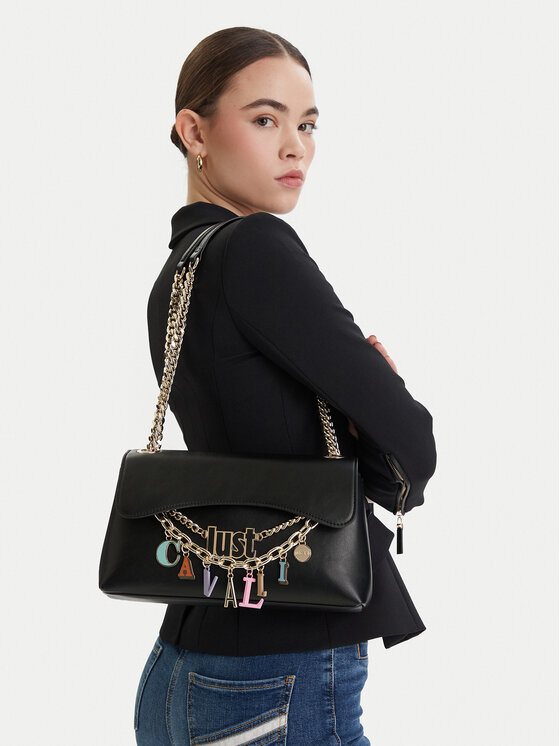 Just Cavalli Just Cavalli Geantă 80RA4BE1 ZSD85 Negru