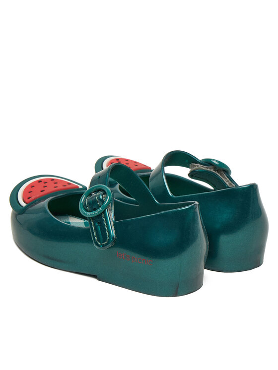 Melissa Melissa Ballerine Mini Melissa Sweet Love Picnic Bb 36009 Verde