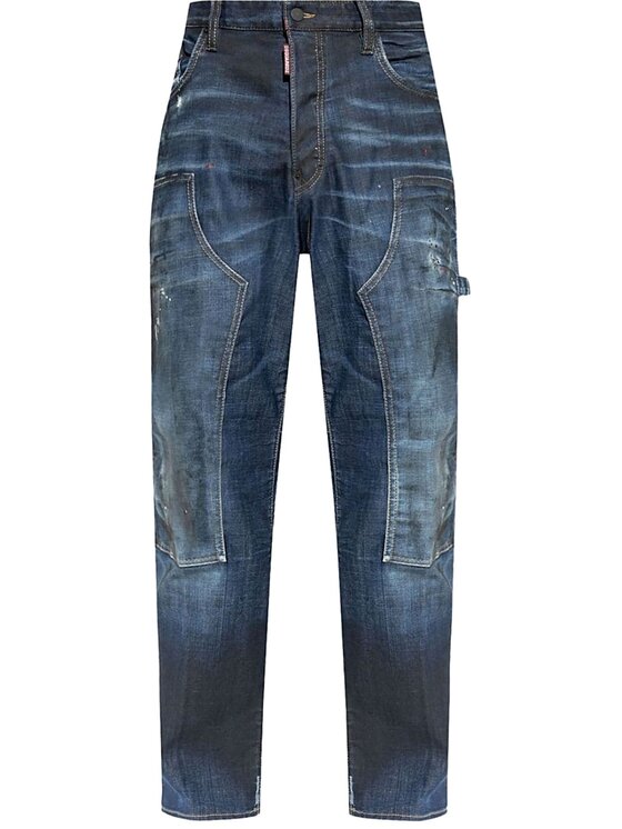 Dsquared2 Dsquared2 Jeansy S74LB1652 Niebieski Slim Fit