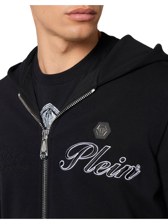 PHILIPP PLEIN PHILIPP PLEIN Felpa 29889 Nero Athletic Fit