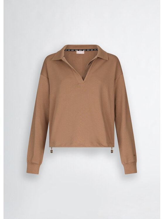Liu Jo Liu Jo Felpa TA5047FS000X0675 Marrone Regular Fit